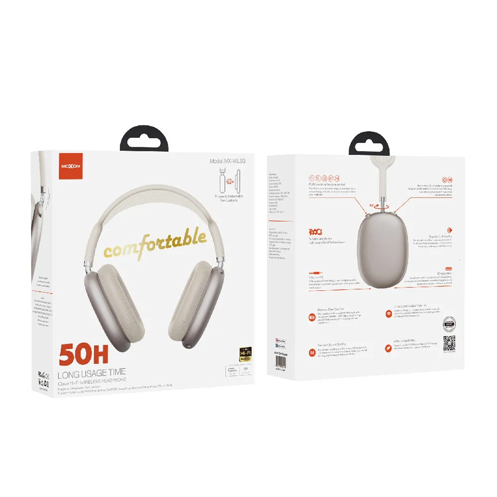 Slusalice Bluetooth MOXOM MX-WL93 starlight