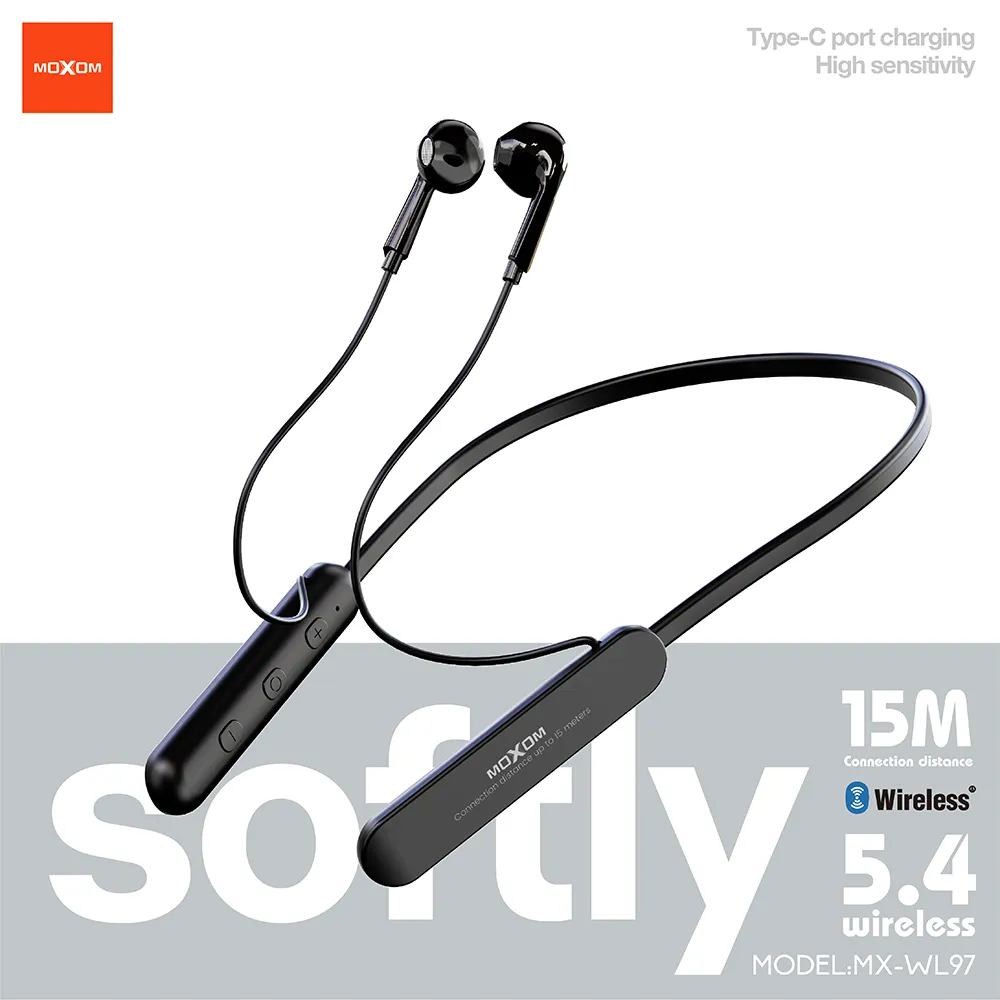 Slusalice Bluetooth sportske Moxom MX-WL97 crne