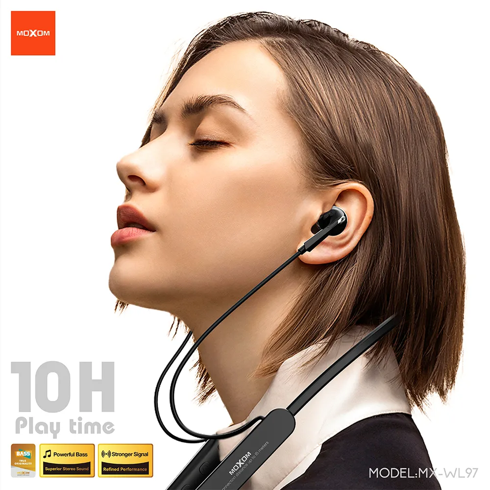 Slusalice Bluetooth sportske Moxom MX-WL97 crne