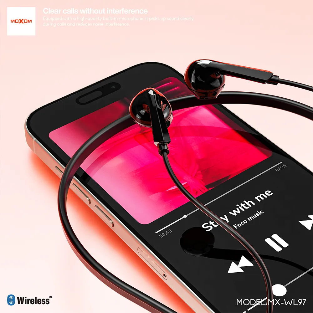Slusalice Bluetooth sportske Moxom MX-WL97 crne