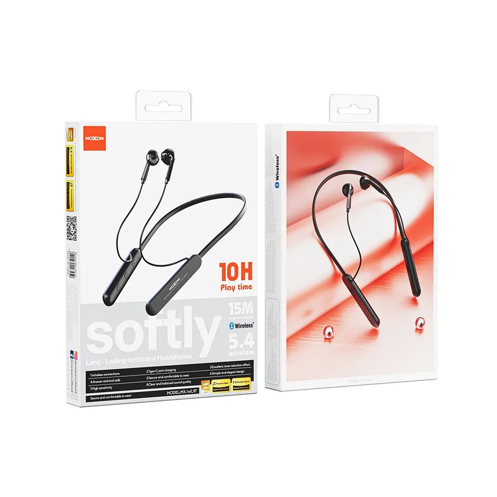 Slusalice Bluetooth sportske Moxom MX-WL97 crne
