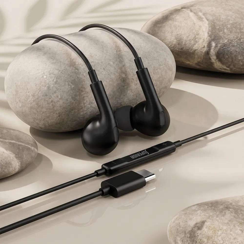 Handsfree slusalice Superior Pods CO-PRO3 Type-C crne