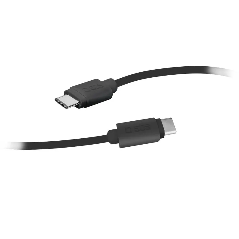 USB data kabal SBS M2 Type C na Type C 1m crni (TECABLETCC20K)