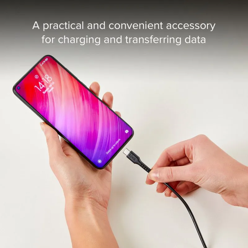 USB data kabal SBS M2 Type C na Type C 1m crni (TECABLETCC20K)