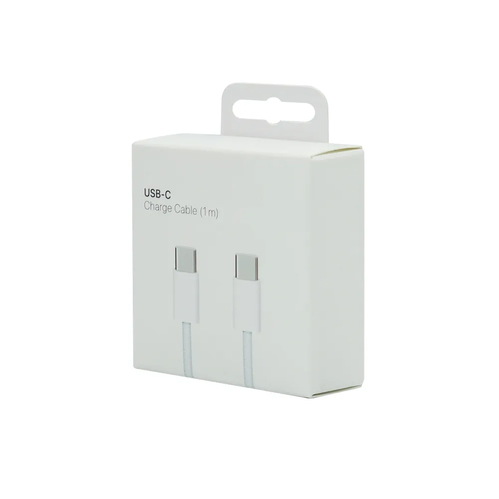 USB data kabal 60W 3A Type c na Type C 1m HQ crni