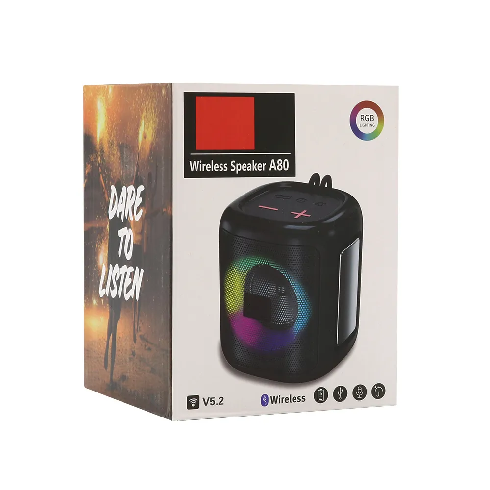 Zvucnik bluetooth A80 crni
