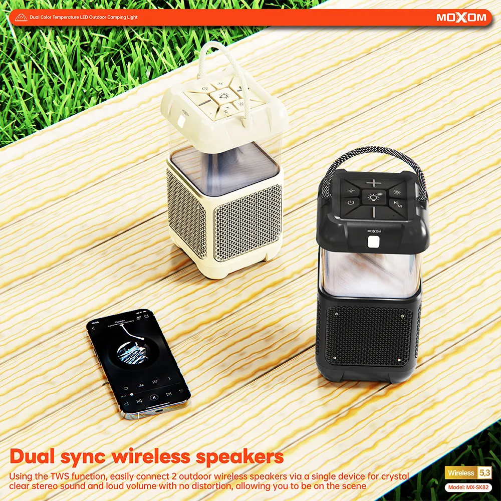 Zvucnik bluetooth Moxom MX-SK82 crni