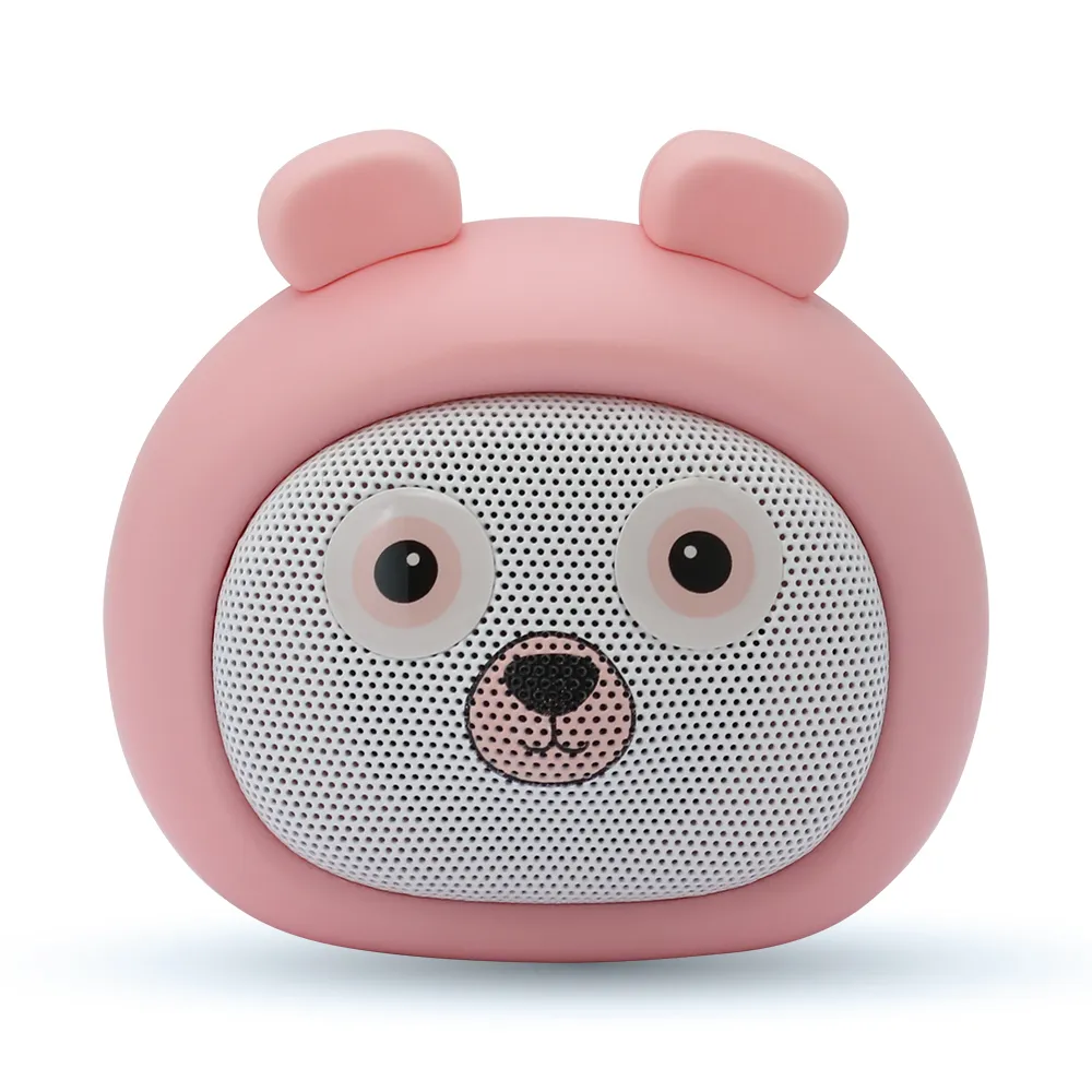 Zvucnik bluetooth MB-810L medved pink
