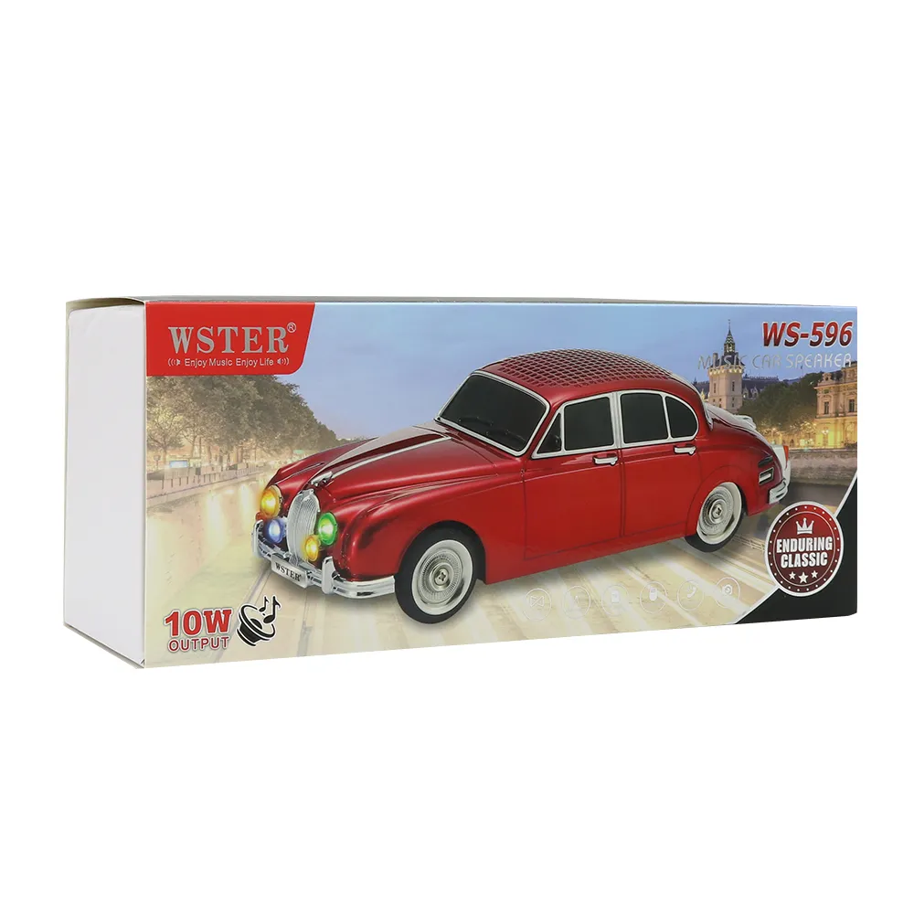Zvucnik bluetooth WS-596 auto bez