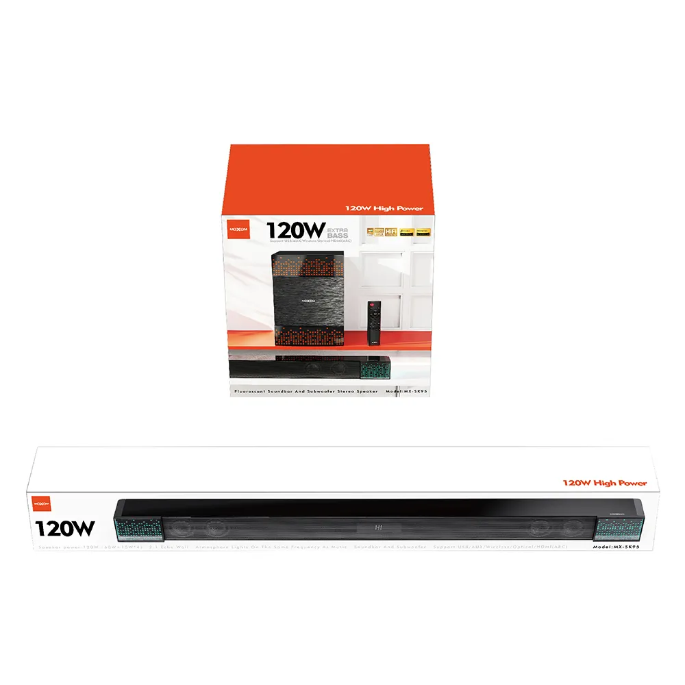 Zvucnik bluetooth Moxom MX-SK95 120W crni