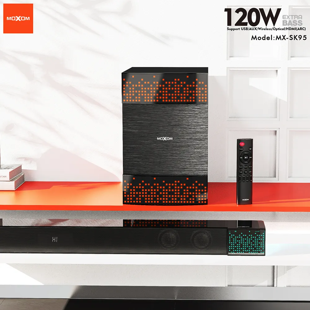 Zvucnik bluetooth Moxom MX-SK95 120W crni