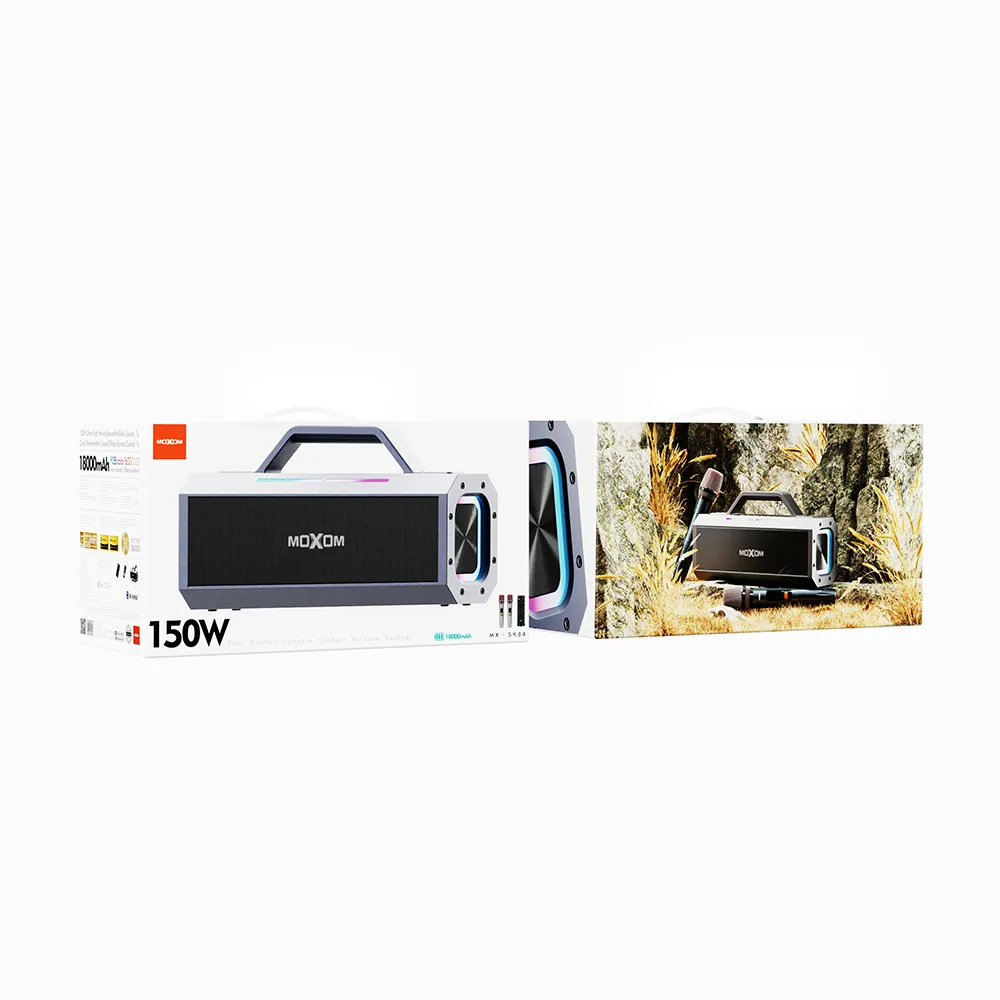 Zvucnik bluetooth Moxom MX-SK84 150W crni