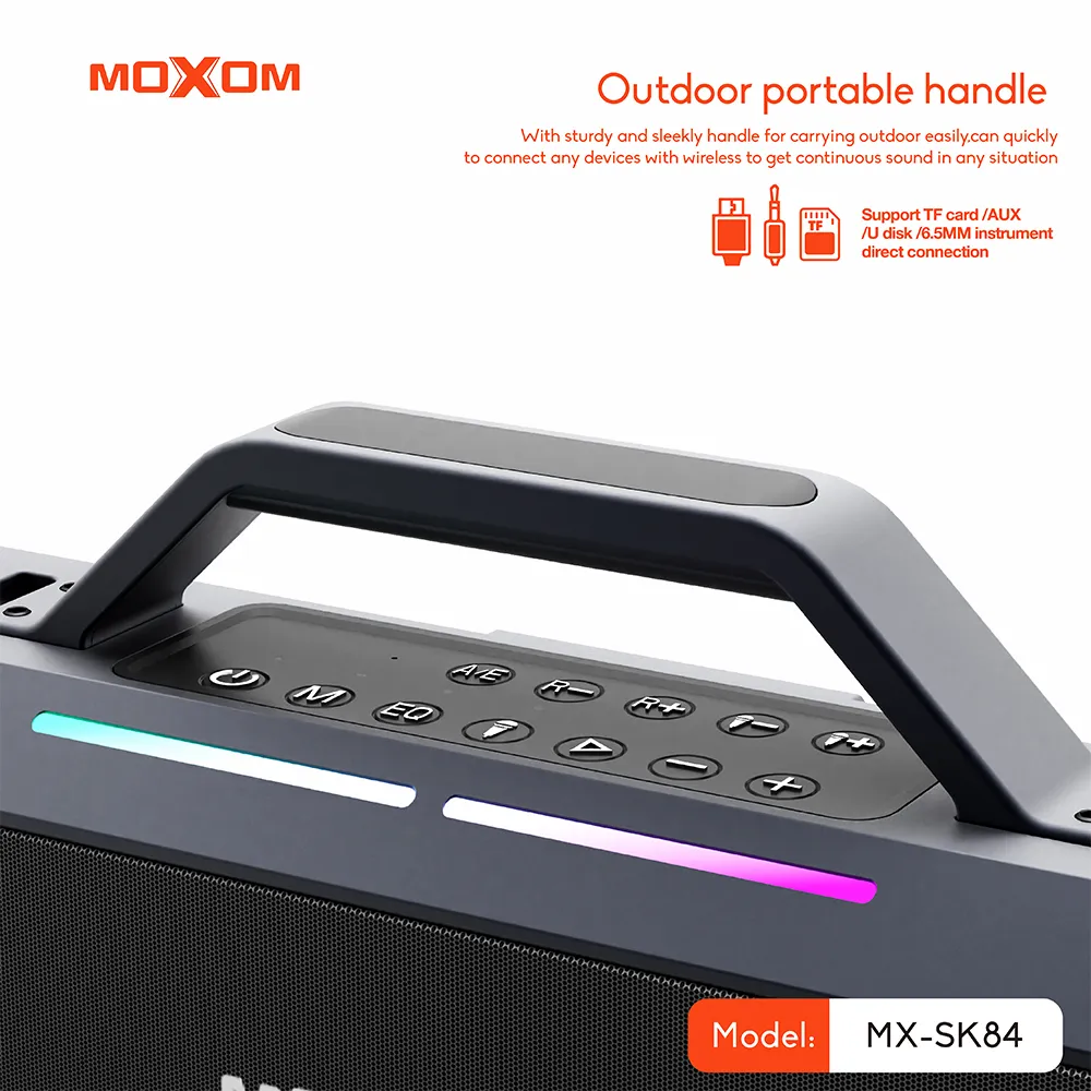 Zvucnik bluetooth Moxom MX-SK84 150W crni