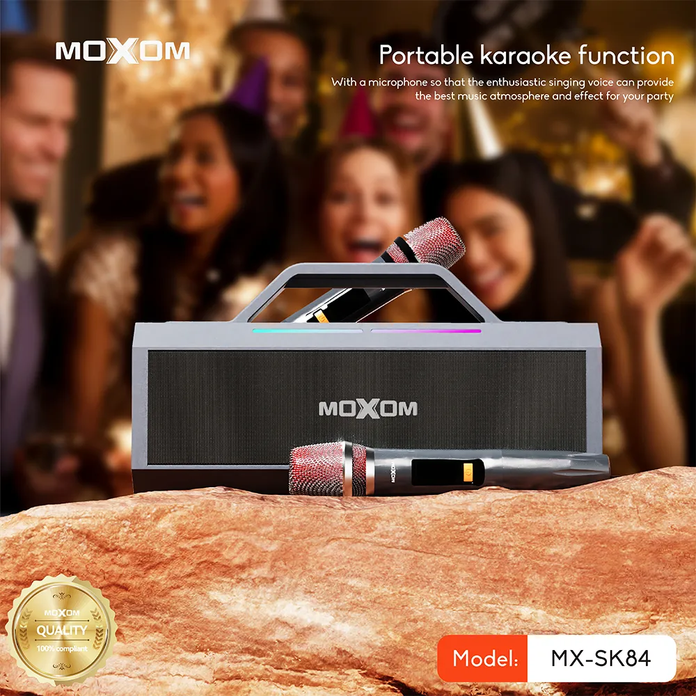 Zvucnik bluetooth Moxom MX-SK84 150W crni