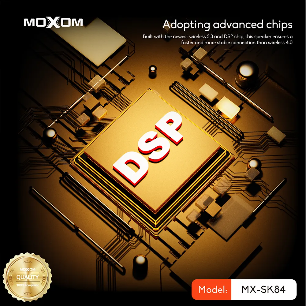 Zvucnik bluetooth Moxom MX-SK84 150W crni