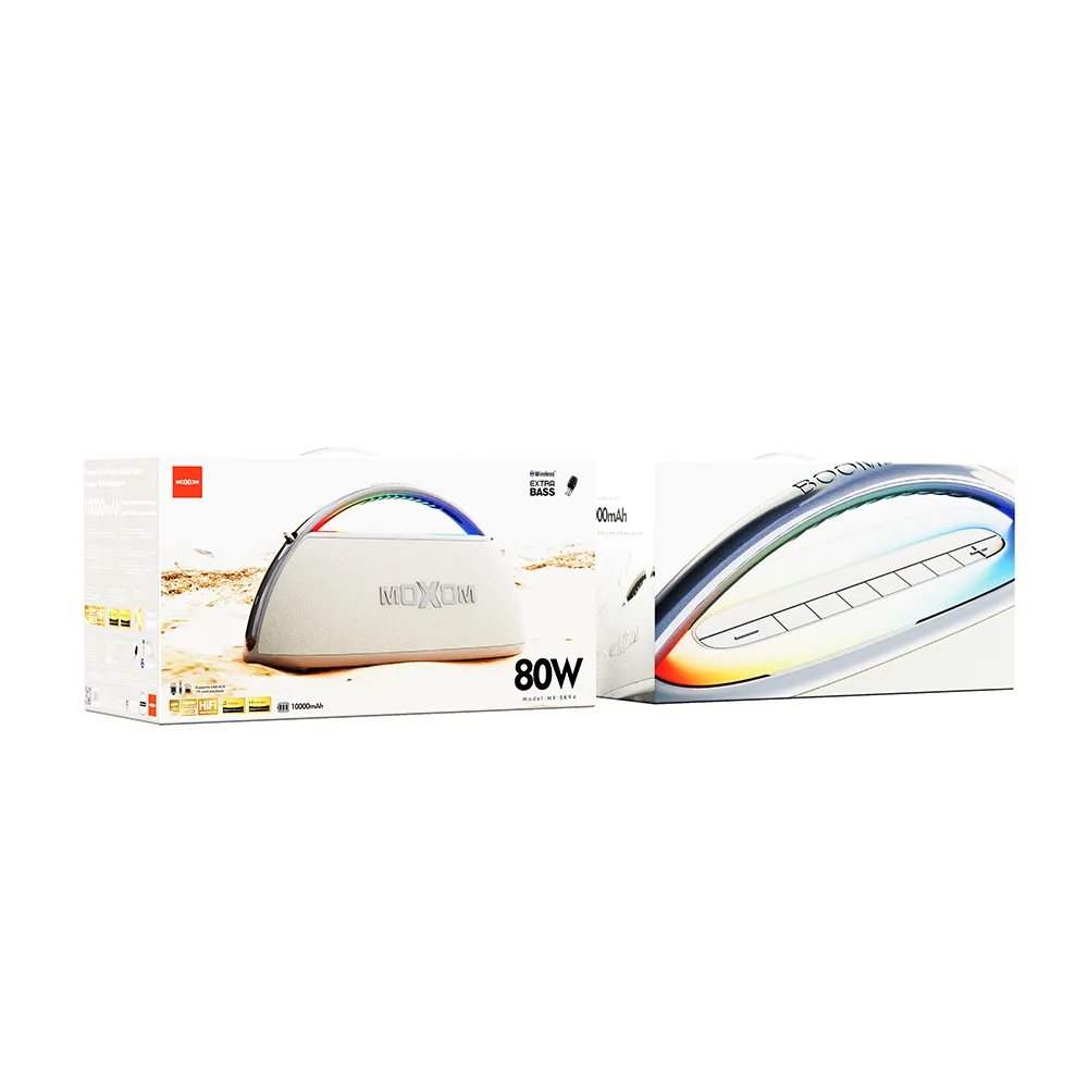 Zvucnik bluetooth Moxom MX-SK94 80W sa mikrofonom sivi