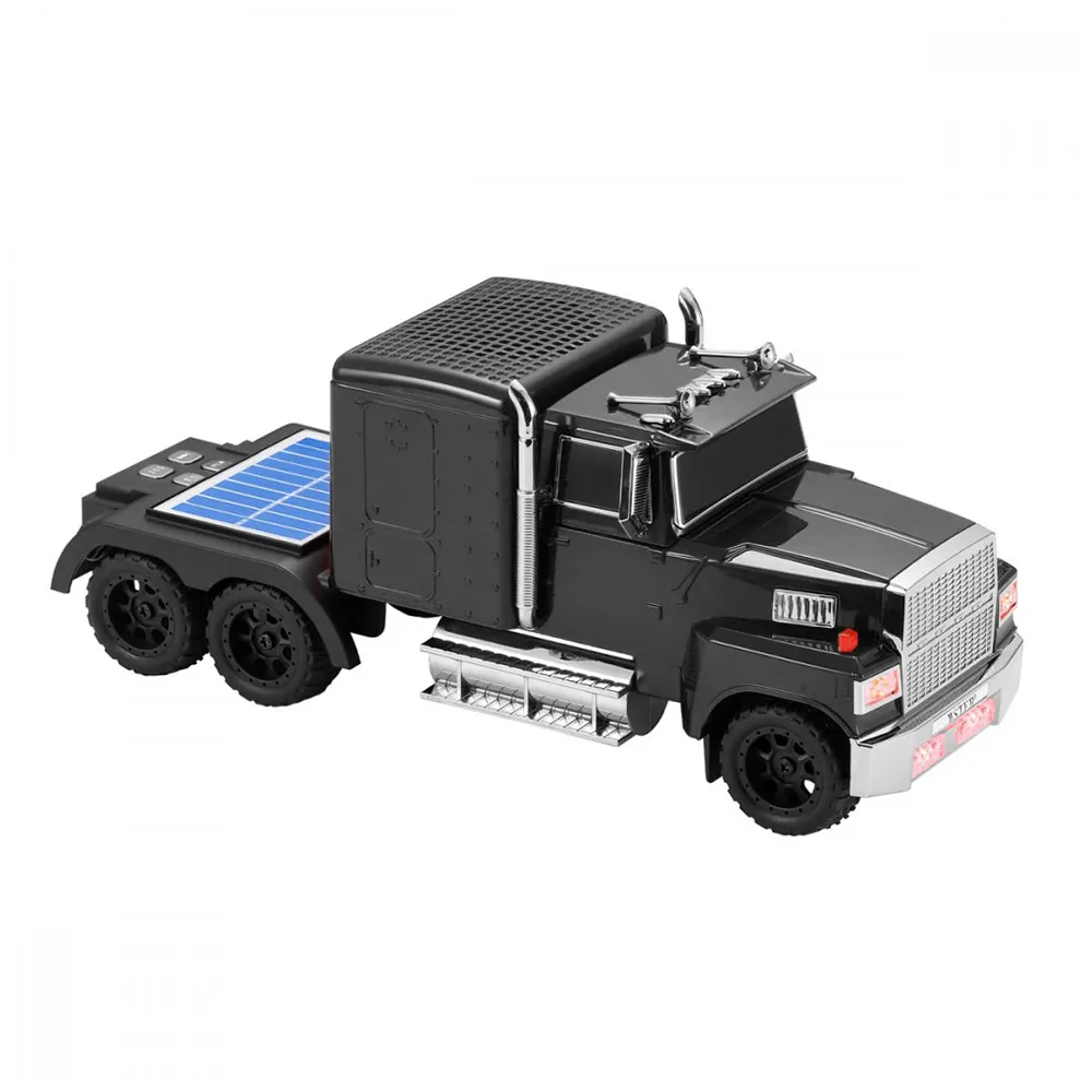 Zvucnik bluetooth WS-693 sa solarnim punjenjem kamion crni