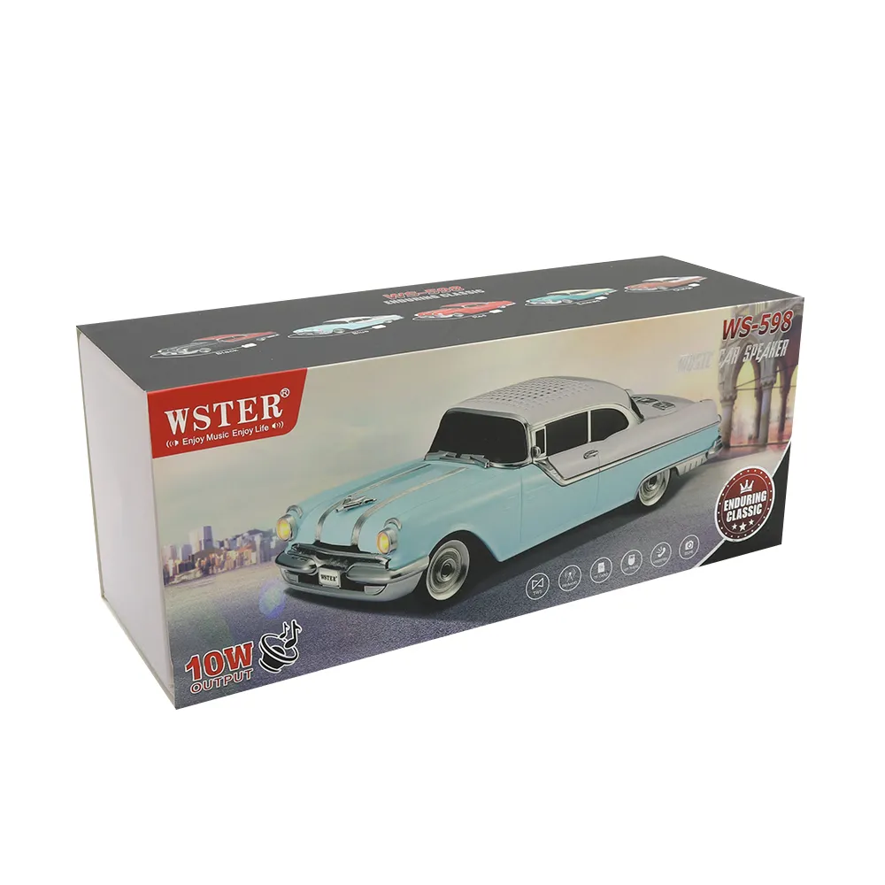 Zvucnik bluetooth WS-598 auto narandzasti