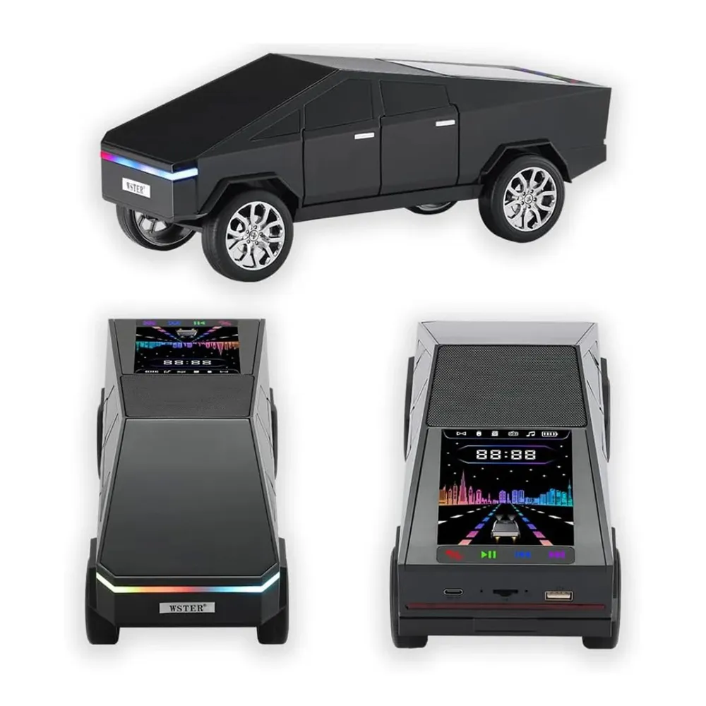 Zvucnik bluetooth WS-580 auto sivi