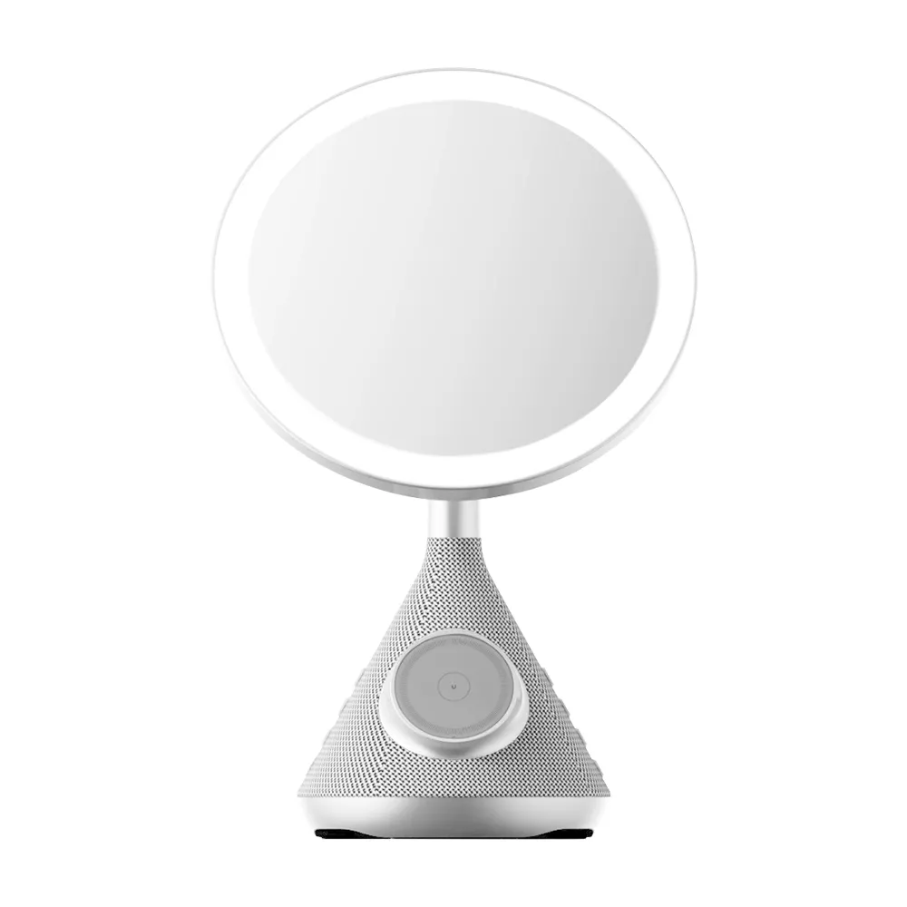 Zvucnik bluetooth + Ogledalo makeup + Bezicni punjac MagSafe SY-W02243 sivi