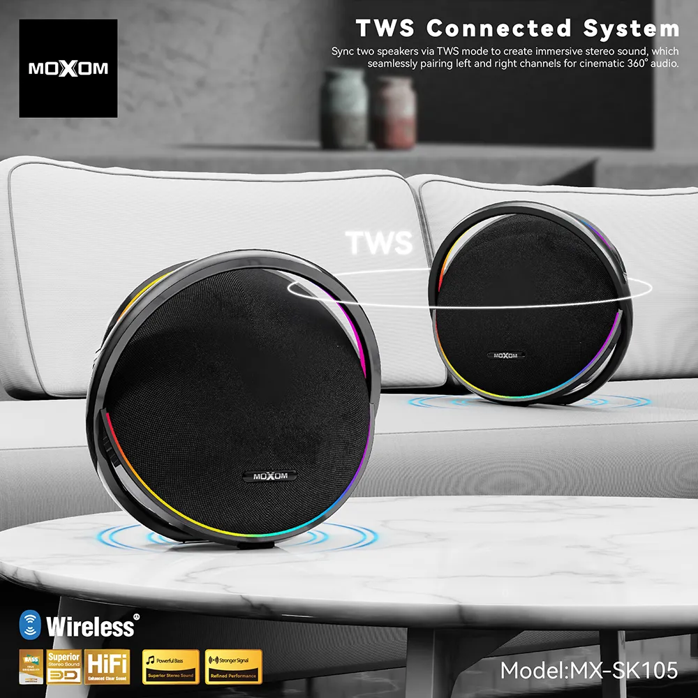 Zvucnik bluetooth Moxom MX-SK105 crna
