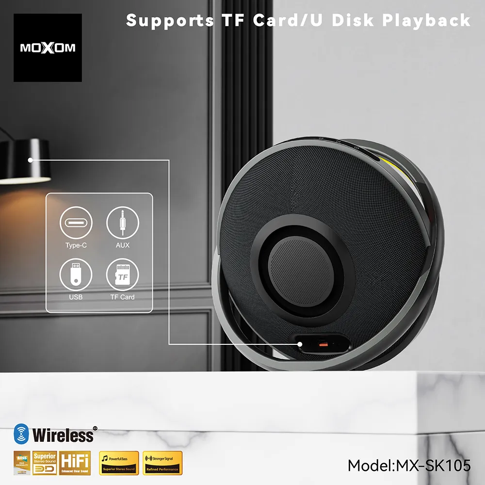Zvucnik bluetooth Moxom MX-SK105 crna