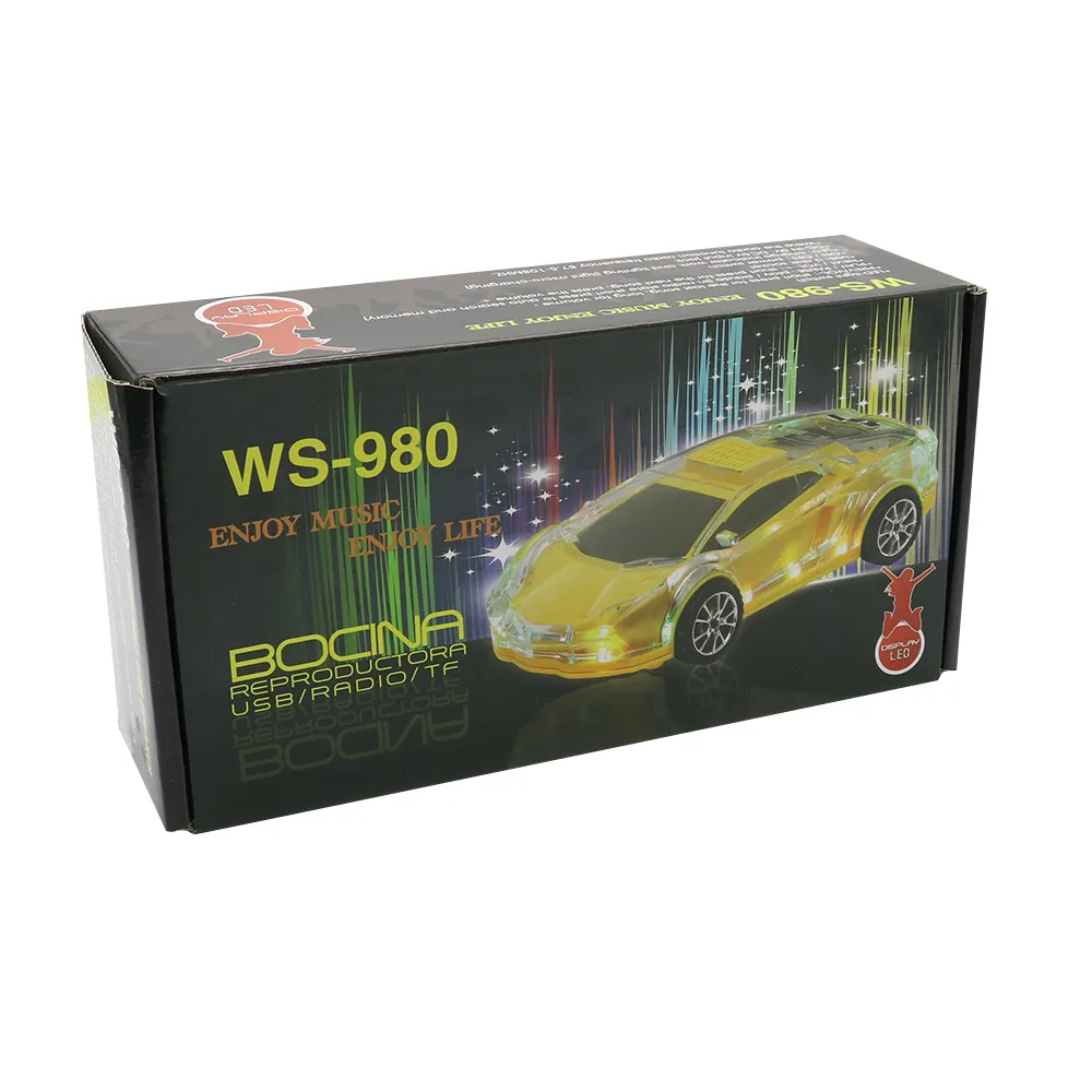 Zvucnik bluetooth WS-980 auto crni