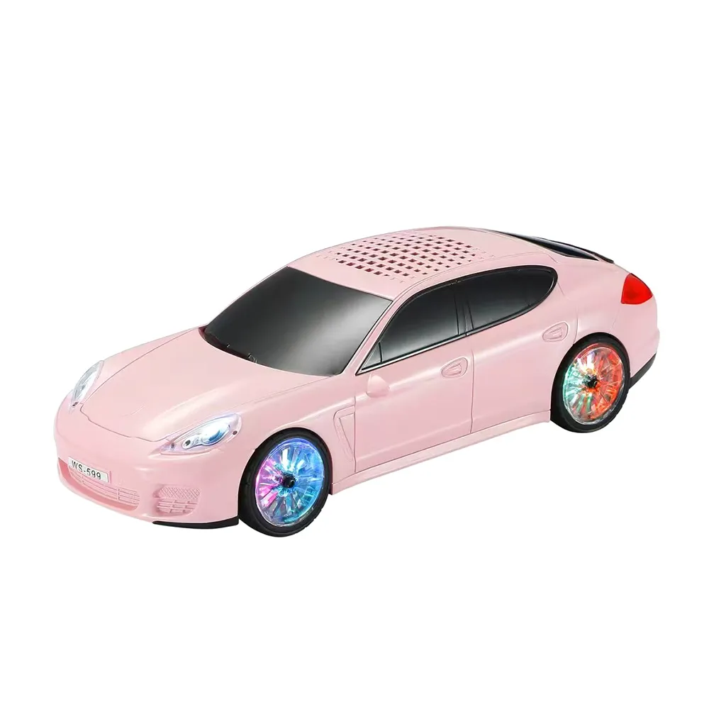 Zvucnik bluetooth WS-599 auto roze
