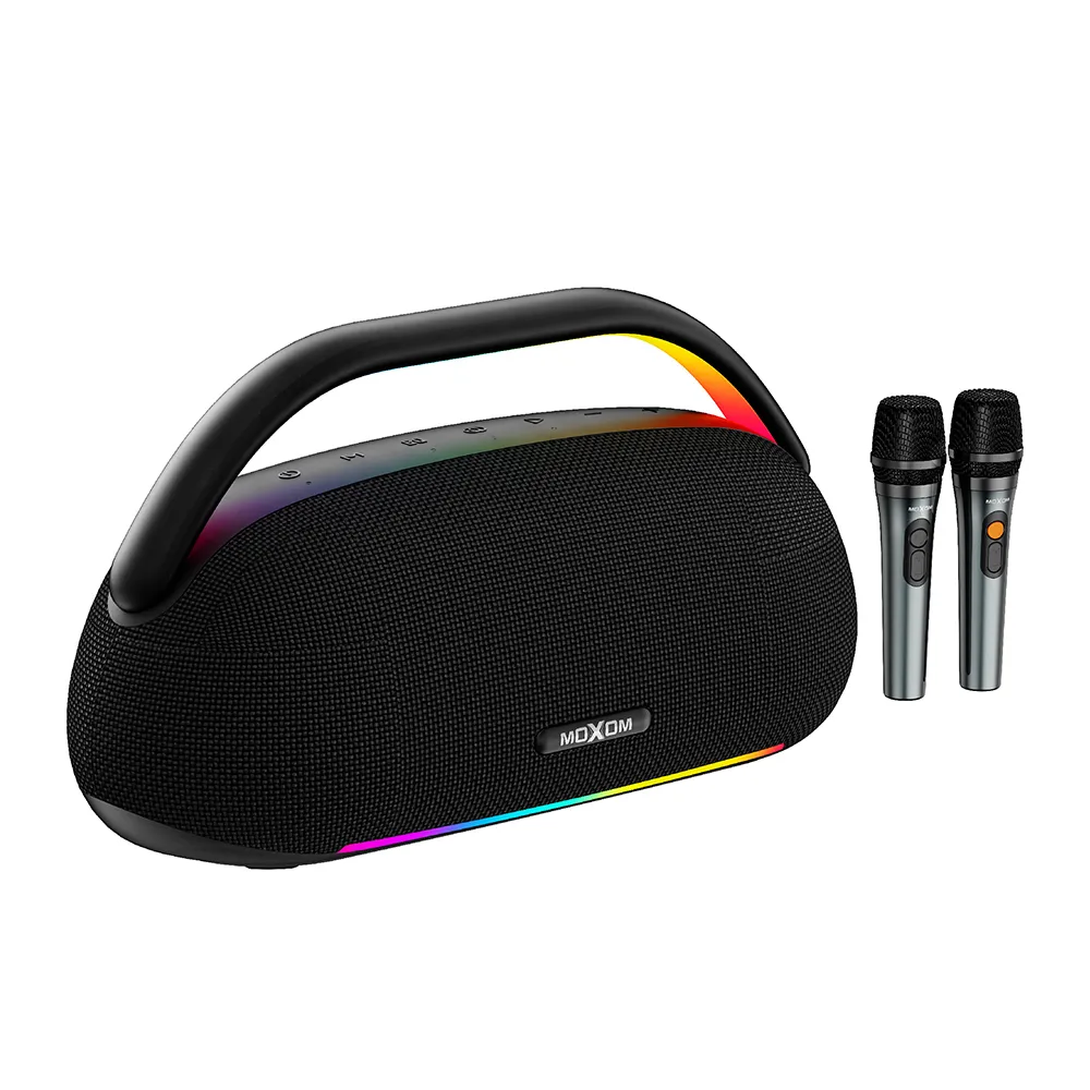 Zvucnik bluetooth Moxom MX-SK104 sa dva mikrofona crni