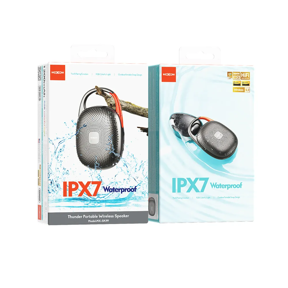 Zvucnik bluetooth Moxom MX-SK99 vodootporni crna