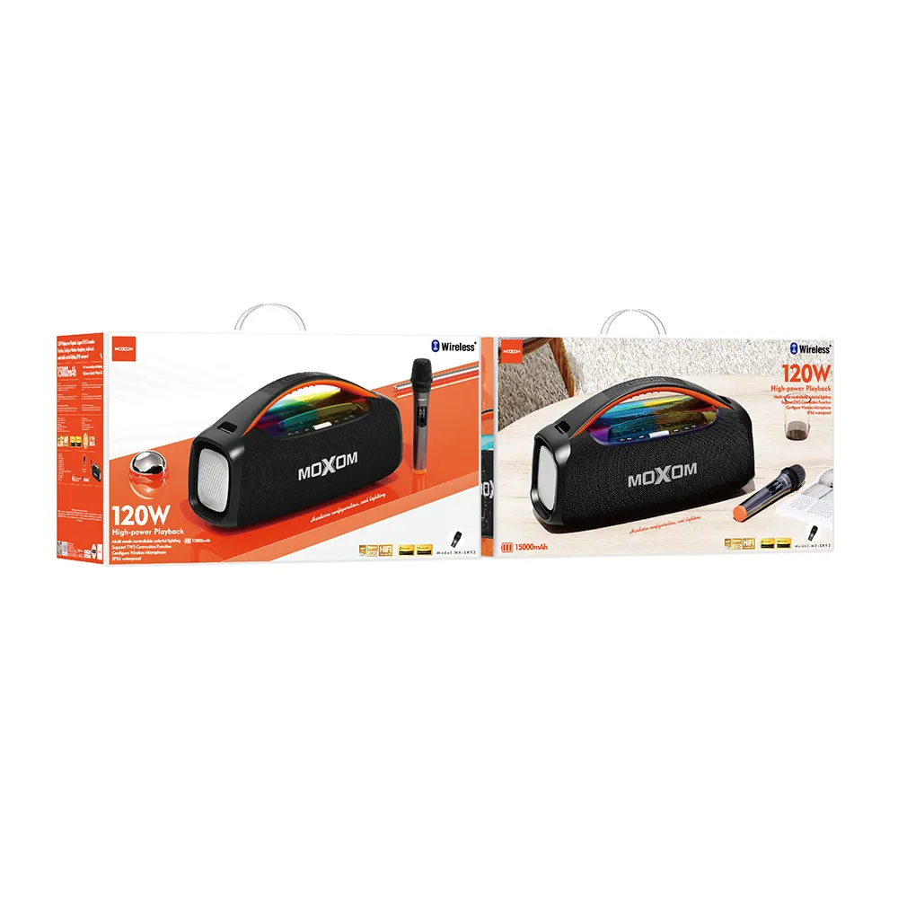 Zvucnik Bluetooth Moxom MX-SK92 sa mikrofonom crni
