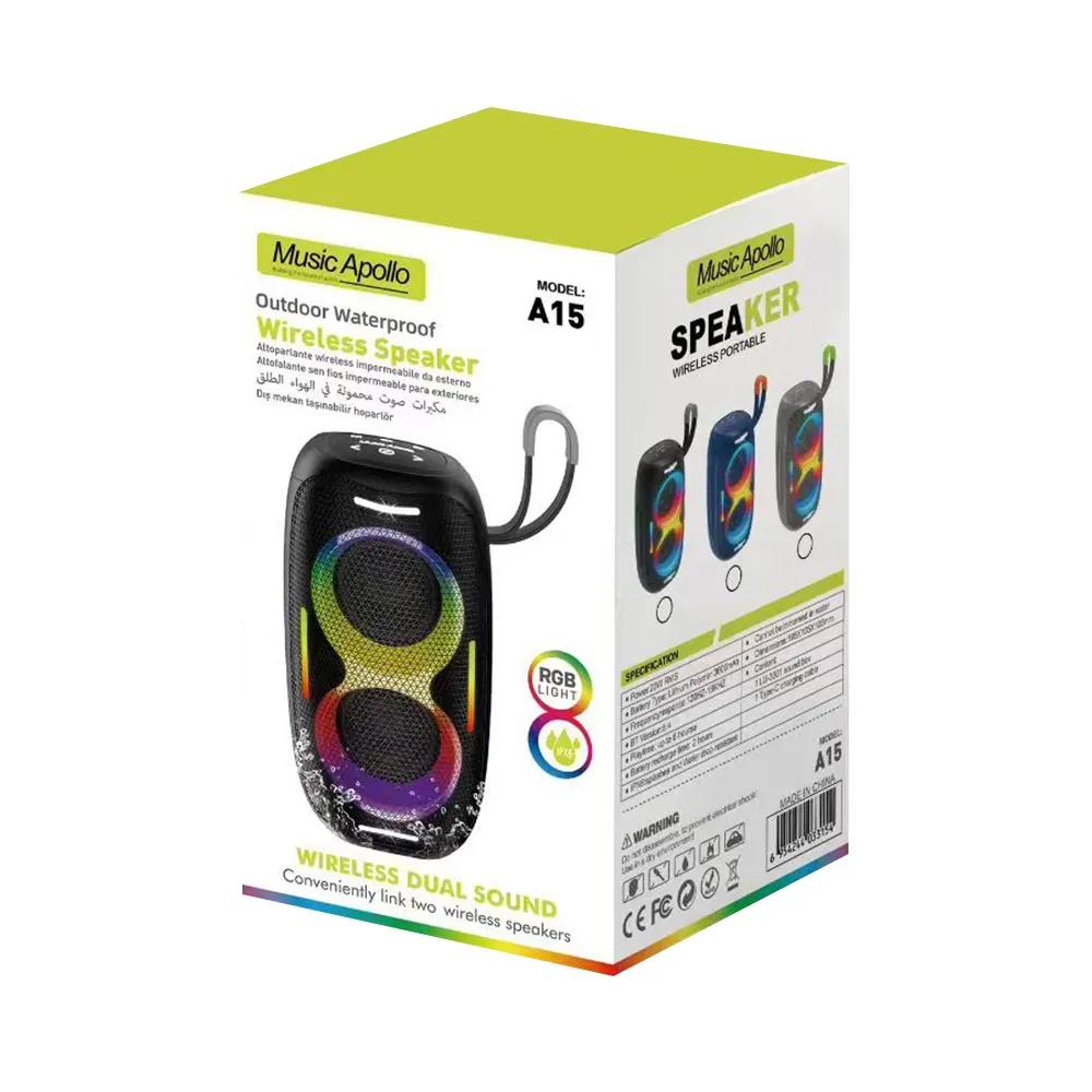 Zvucnik bluetooth RS A15 20W crni