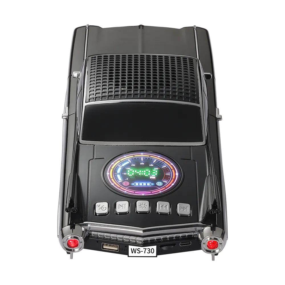 Zvucnik bluetooth WS-730 auto crni