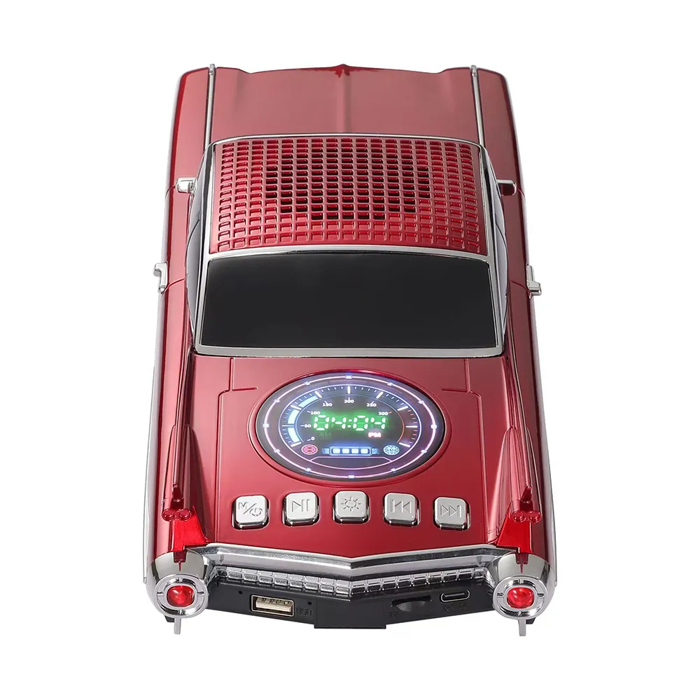 Zvucnik bluetooth WS-730 auto crveni