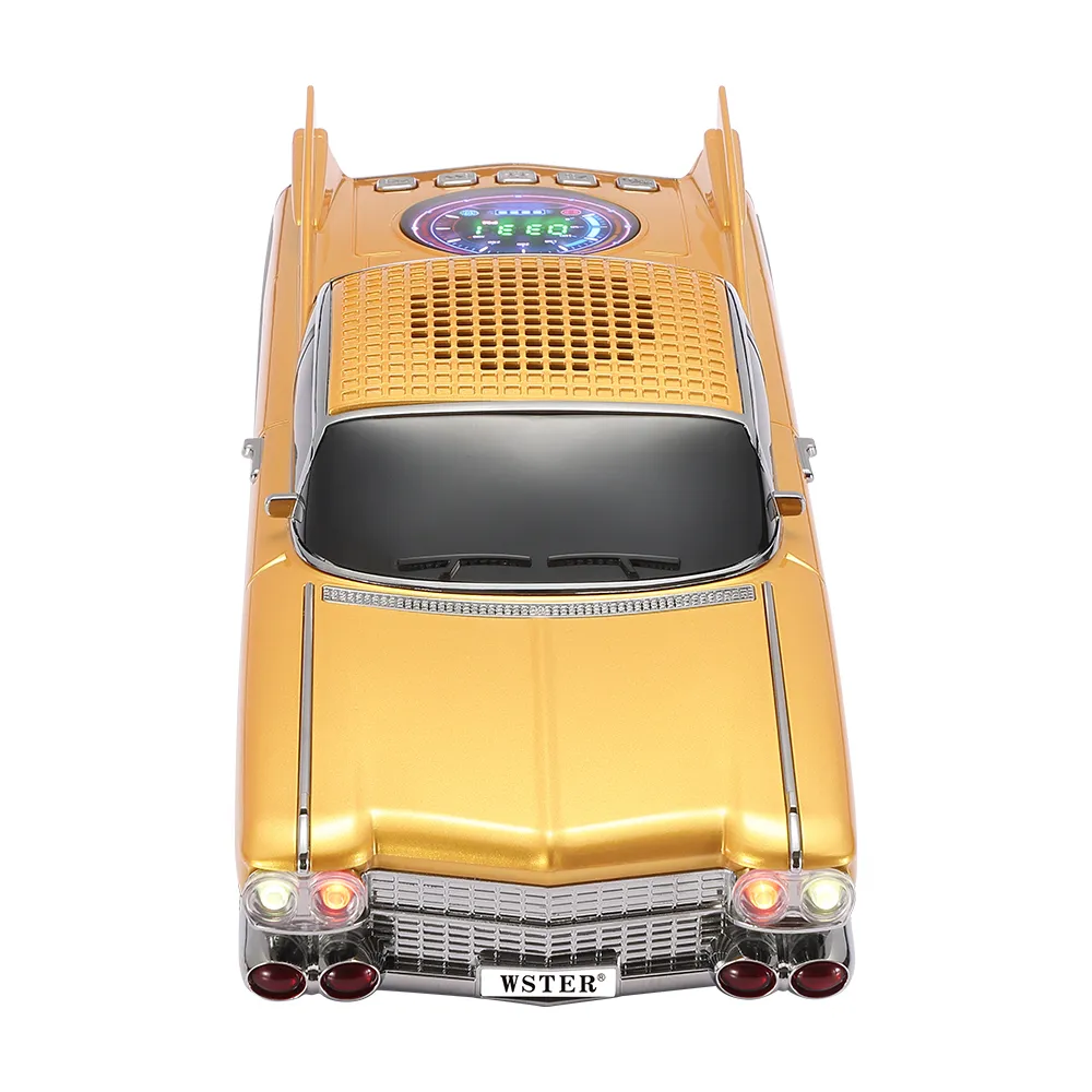 Zvucnik bluetooth WS-730 auto zlatna