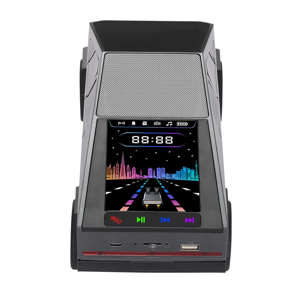 Zvucnik bluetooth WS-580L auto sivi