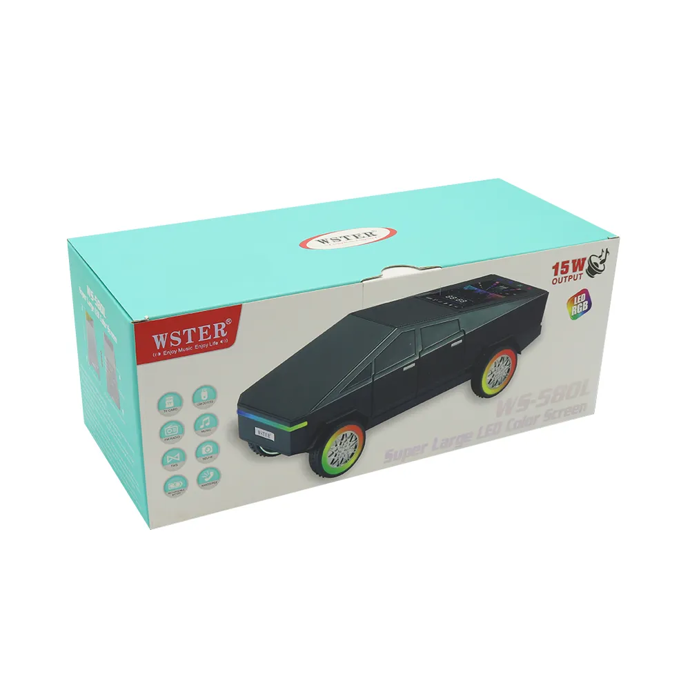 Zvucnik bluetooth WS-580L auto crna