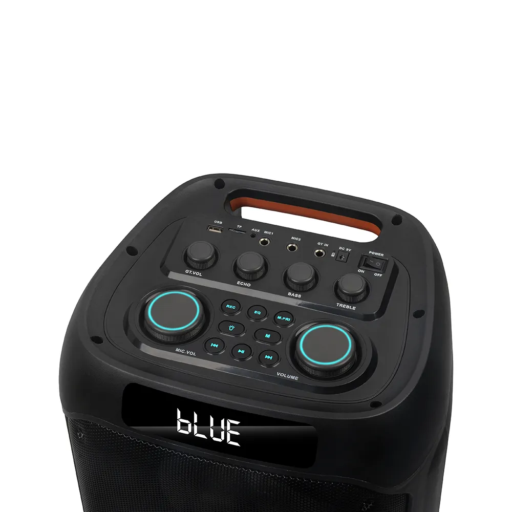 Zvucnik bluetooth NDR-S112 40W 2 x 12inca sa dva mikrofona crni