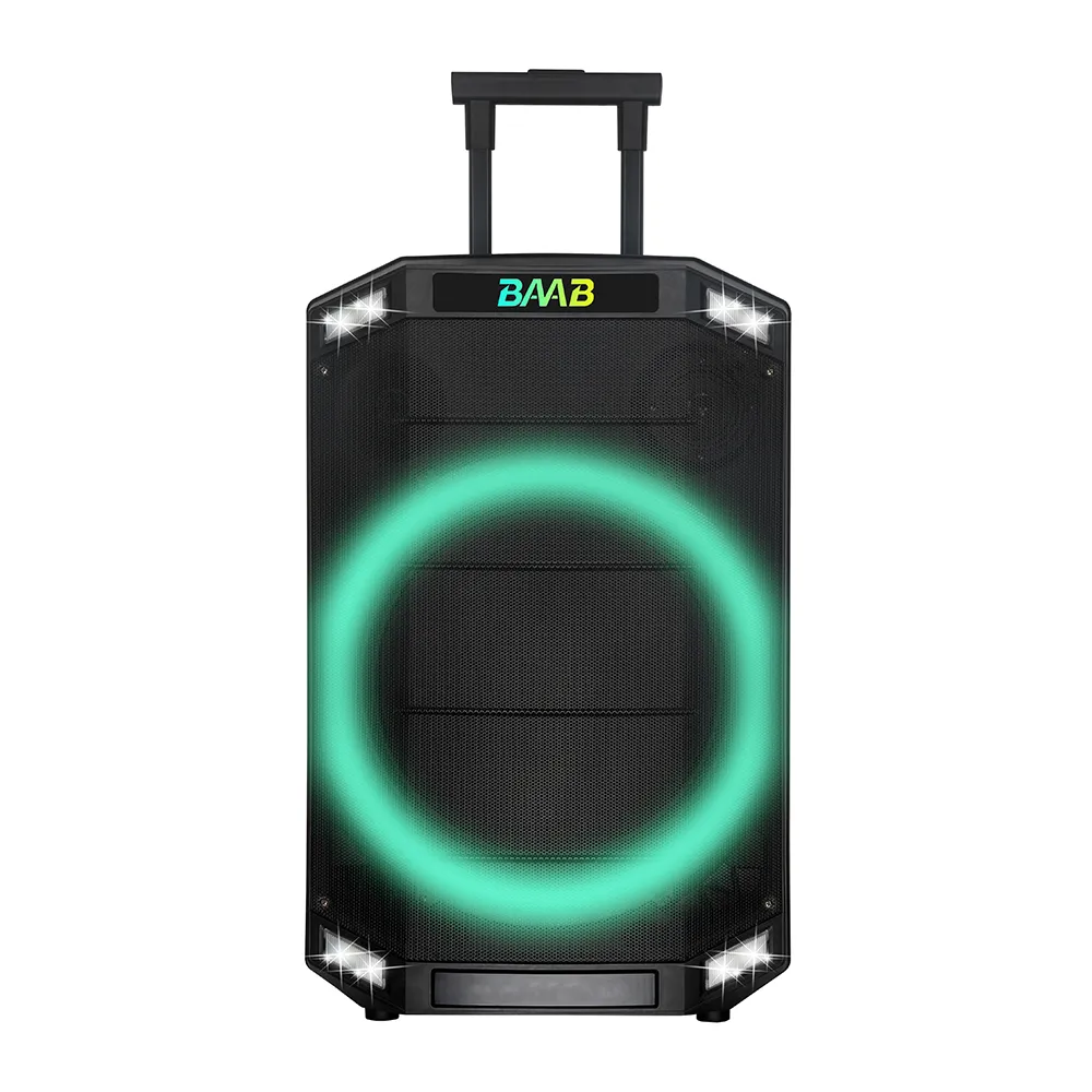 Zvucnik bluetooth NDR-B12-01 60W 12inca sa dva mikrofona crni