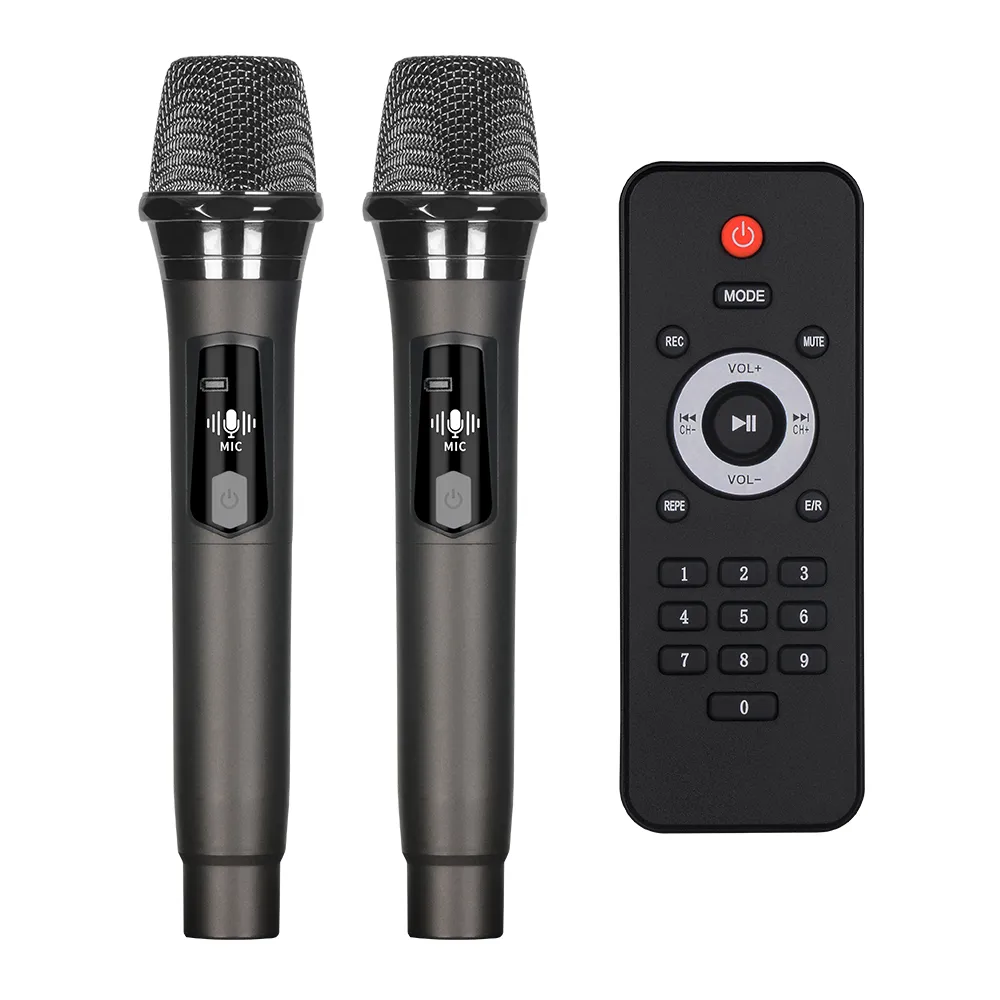 Zvucnik bluetooth NDR-B12-01 60W 12inca sa dva mikrofona crni