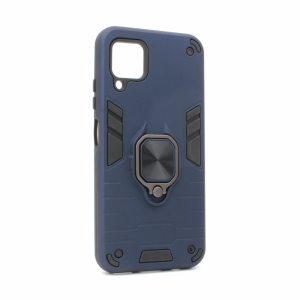 Maska Cube Ring za Huawei P40 Lite/Nova 6 SE tamno plava
