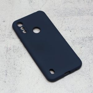 Maska Teracell Giulietta za Motorola Moto E6i mat tamno plava