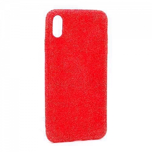 Futrola Peluche za iPhone XS Max crvena