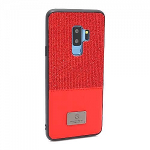 Futrola Sparkling Half za Samsung G965F galaxy S9 Plus crvena