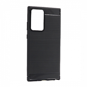 Futrola silikon BRUSHED za Samsung N985F Galaxy Note 20 Ultra/Note 20 Ultra 5G crna