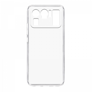 Futrola ULTRA TANKI PROTECT silikon za Xiaomi Mi 11 Ultra providna (bela)