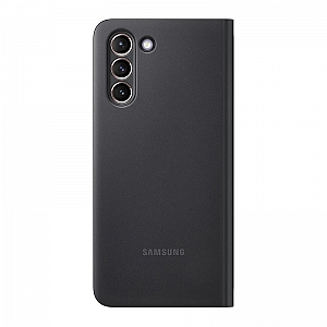 Futrola CLEAR VIEW stojeca crna za Samsung G996F Galaxy S21 Plus EF-ZG996-CBE FULL ORG