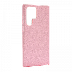 Futrola silikon GLITTER SHOW YOURSELF za Samsung S22 Ultra roze