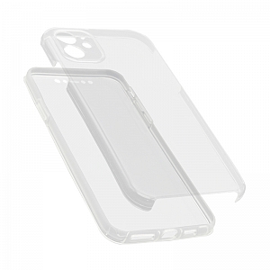 Futrola silikon Clear 360 za Iphone 11 providna (bela)