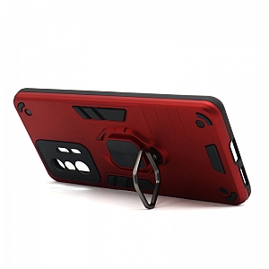 Futrola Square Ring za Xiaomi 11T/11T Pro crvena